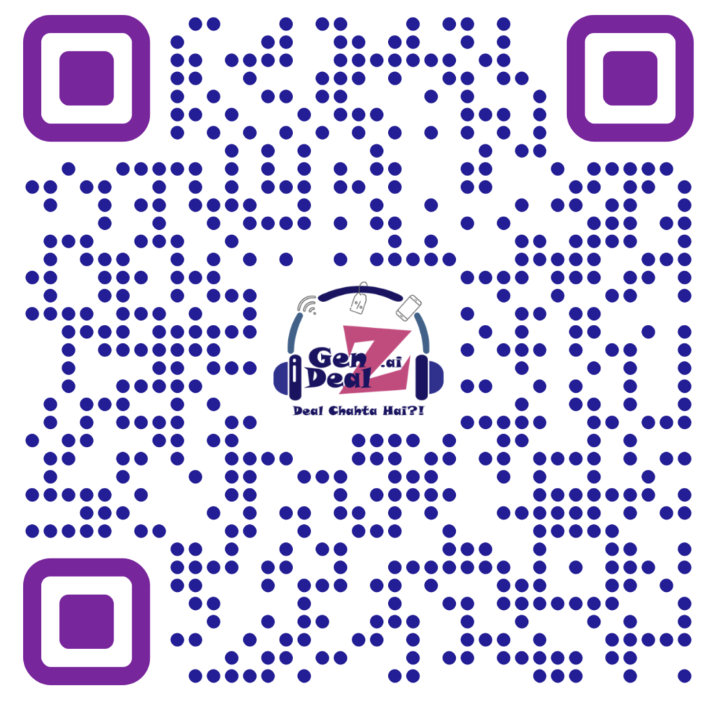 GenZDealZ.ai app download QR